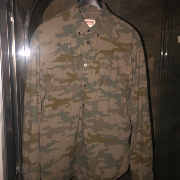 Camo Mens dress shirt - Picture 2 of 3